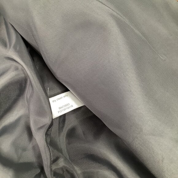 Fashion Bug Blazer 16W Women’s Red & Gray Plaid Tweed With Button Closure Office - Picture 9 of 9